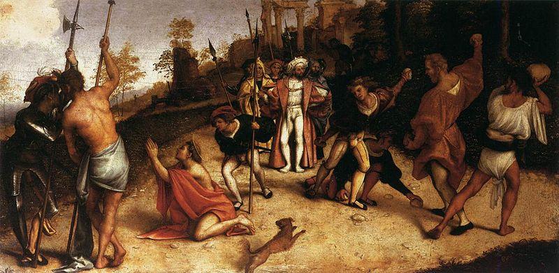 Lorenzo Lotto The Martyrdom of St Stephen Sweden oil painting art